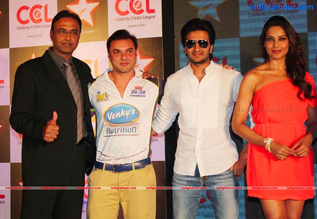 Press Meet Of Celebrity Cricket League With Star Association Event hd photo
