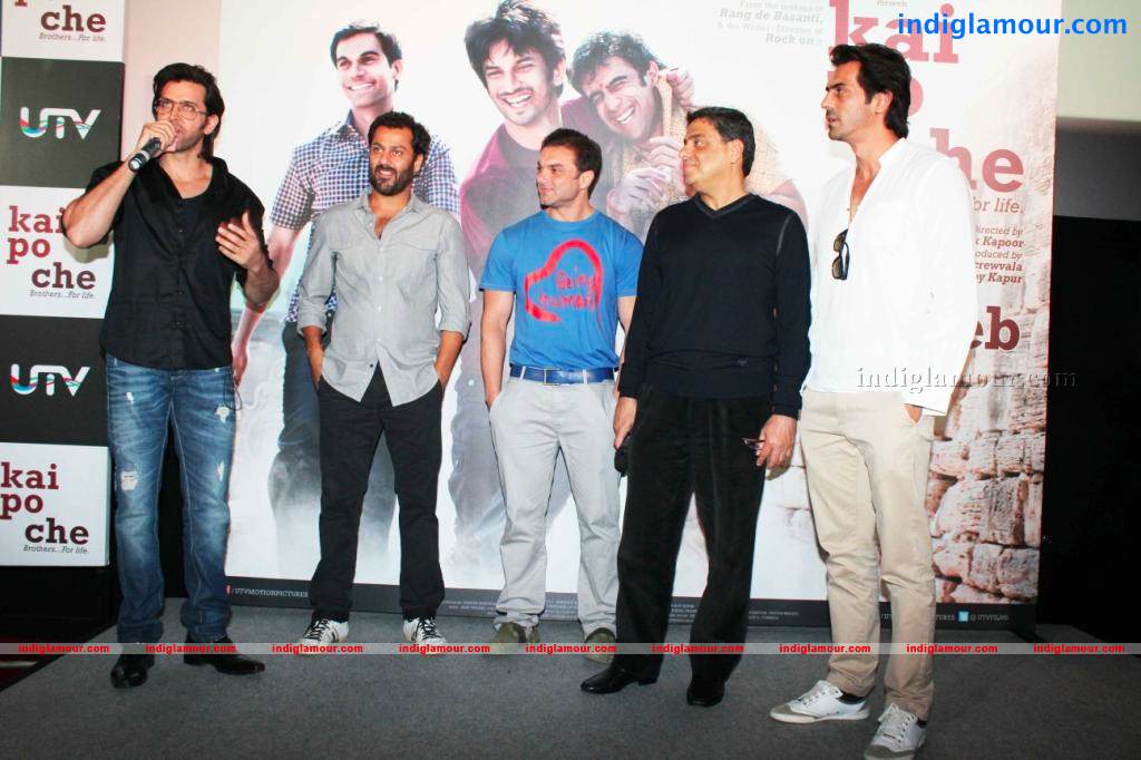 Hrithik Roshan At Kai Po Che Trailer Movie Launch Event hd photo