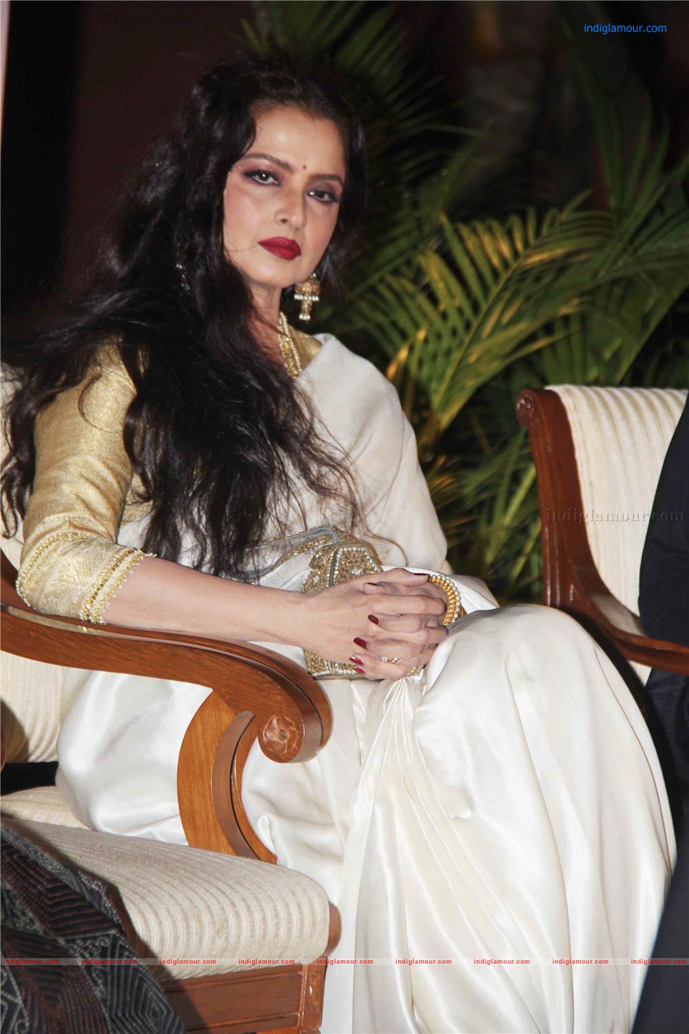 Rekha Launches Wendell Rodricks Moda Goa Book Event hd photo