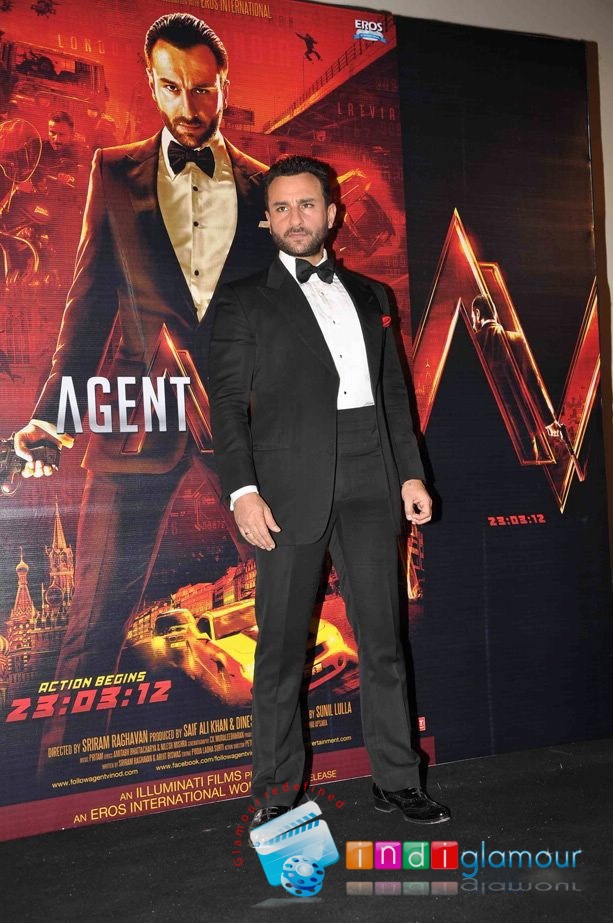 Saif Ali Khan Launches Agent Vinod Theatrical Trailer Event hd photo