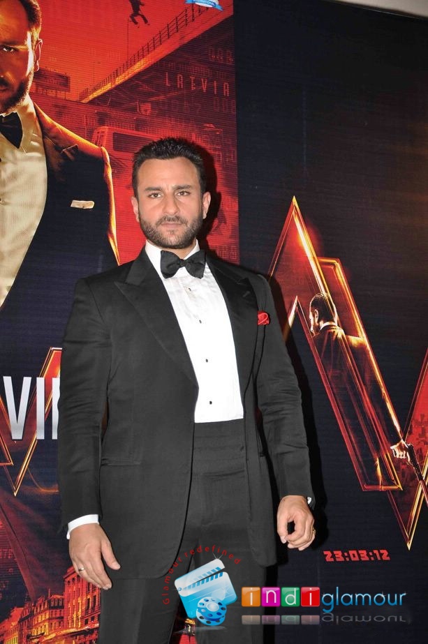 Saif Ali Khan Launches Agent Vinod Theatrical Trailer Event hd photo