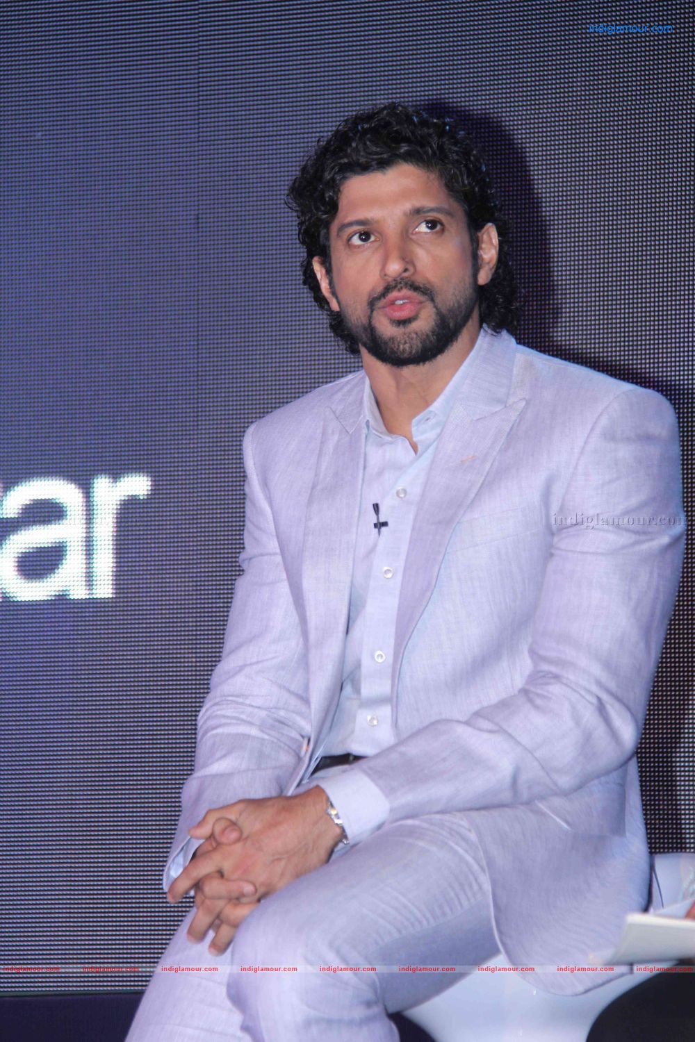 Farhan Akhtar Pressmeet Stills Event hd photo