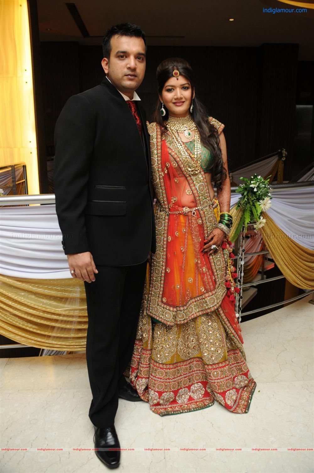 Suraj and Monali Godambe Reception Event hd photo