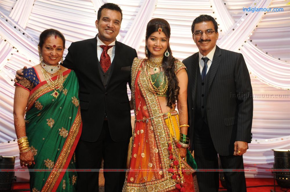 Suraj and Monali Godambe Reception Event hd photo