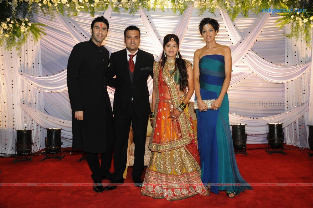 Suraj and Monali Godambe Reception Event hd photo