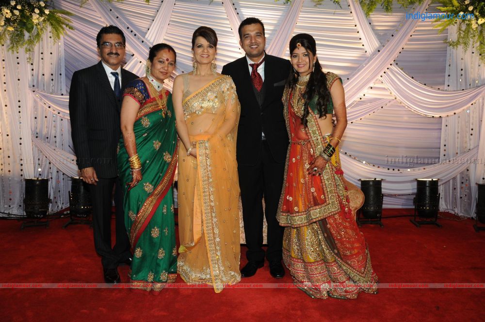 Suraj and Monali Godambe Reception Event hd photo