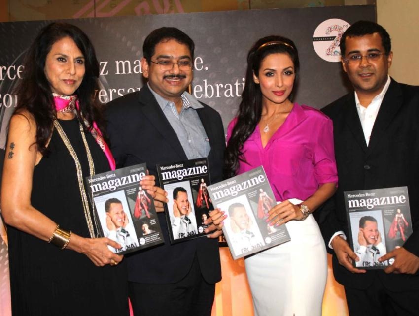 Malaika Arora Launches Mercedez Benz Magazine Event hd photo