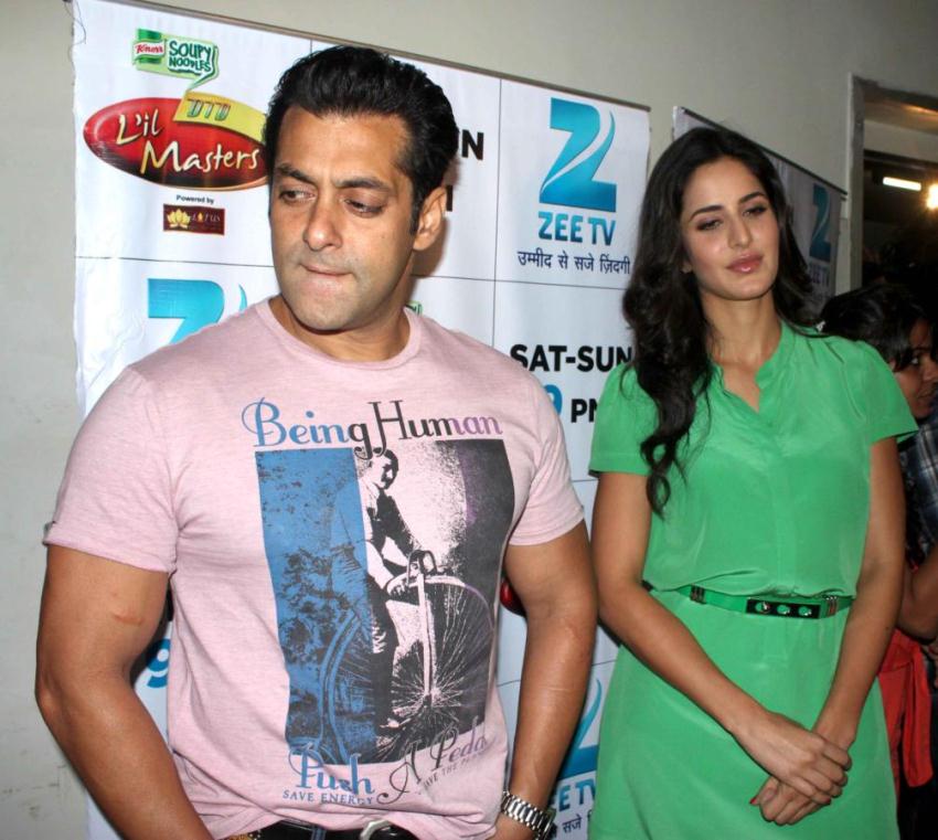 Salman And Katrina Promoting Ek Tha Tiger On DID Masters Event hd photo