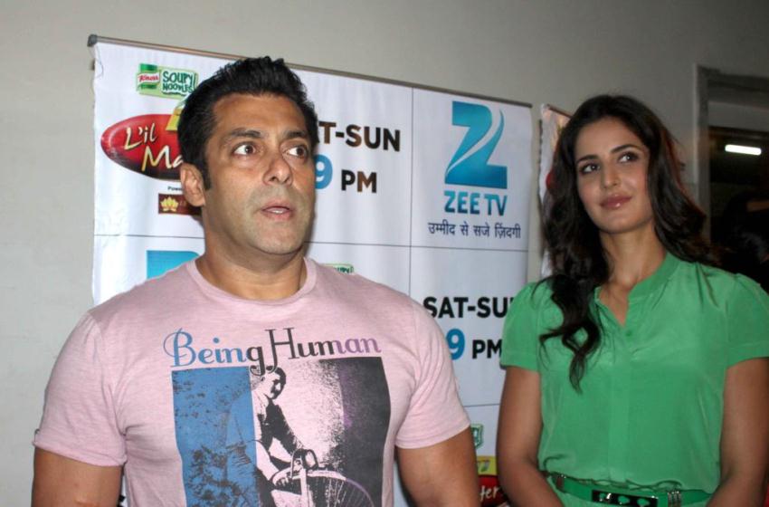 Salman And Katrina Promoting Ek Tha Tiger On DID Masters Event hd photo