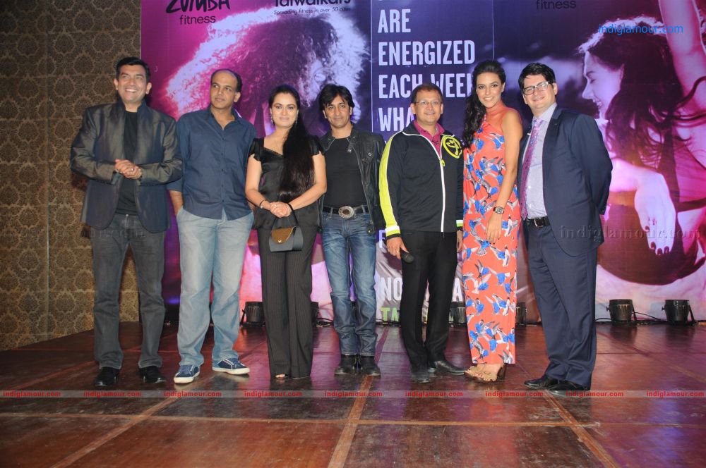 Neha Dhupia Launches Zumba Fitness Sessions for Talwalkars Event hd photo