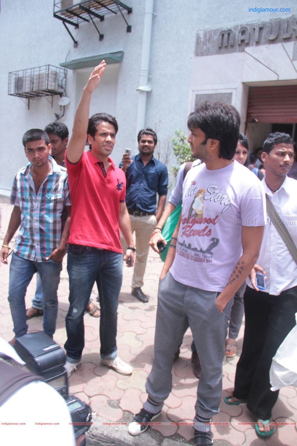Tusshar and Ritesh Promote Kyaa Super Kool Hain Hum Event hd photo