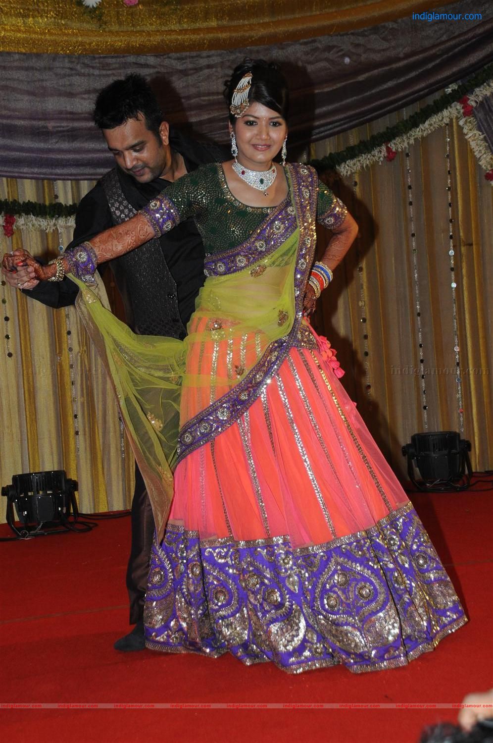Suraj Godombes Sangeet Ceremony Event hd photo