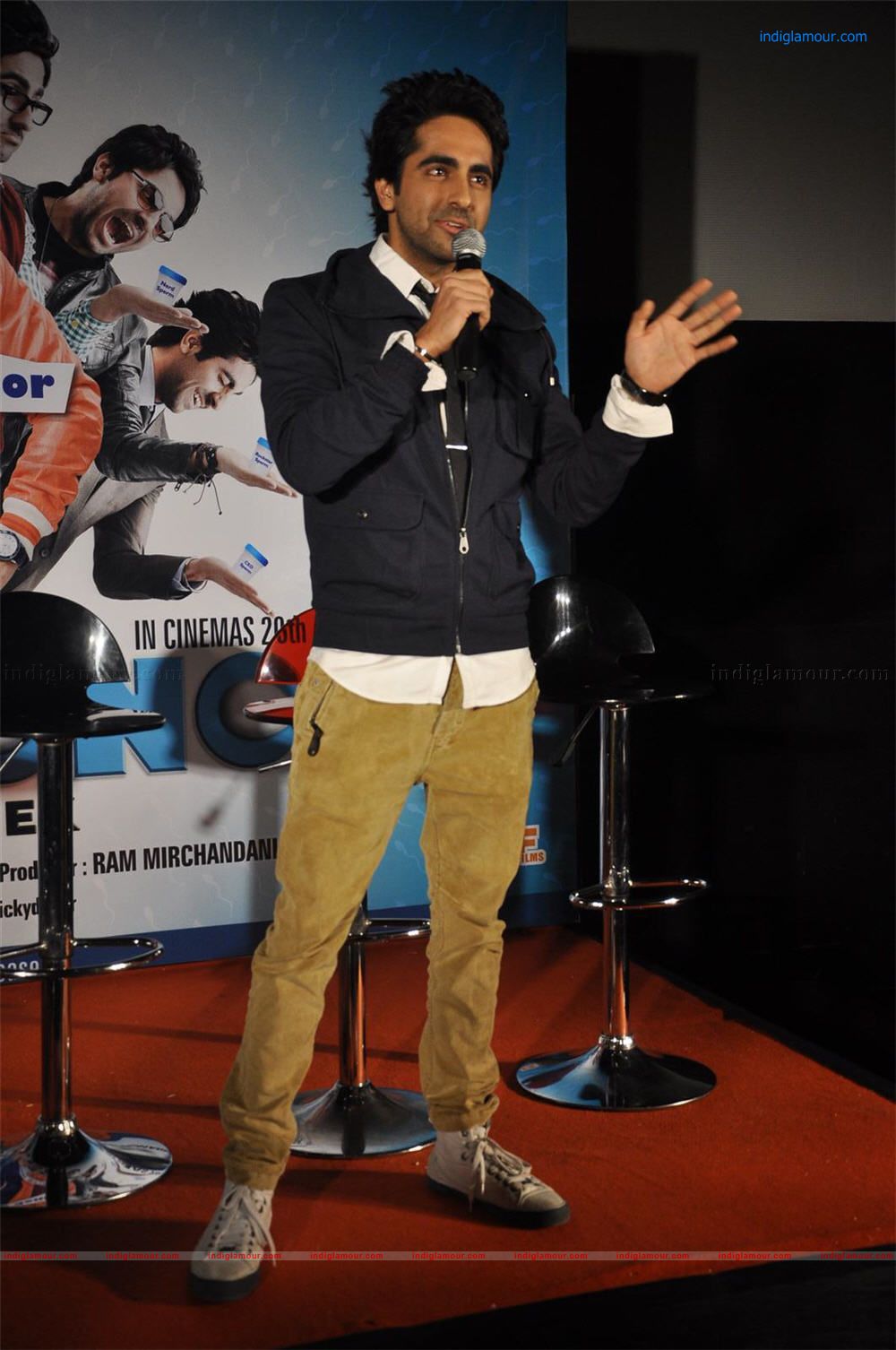 John Abraham at Vicky Donor First Look Launch Event hd photo