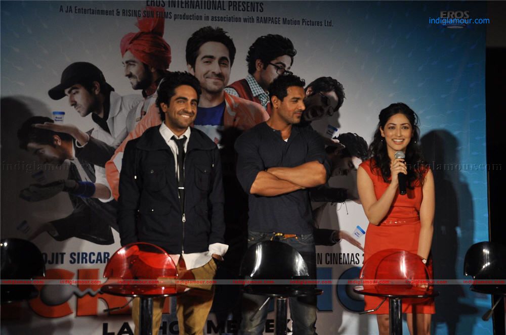 John Abraham at Vicky Donor First Look Launch Event hd photo