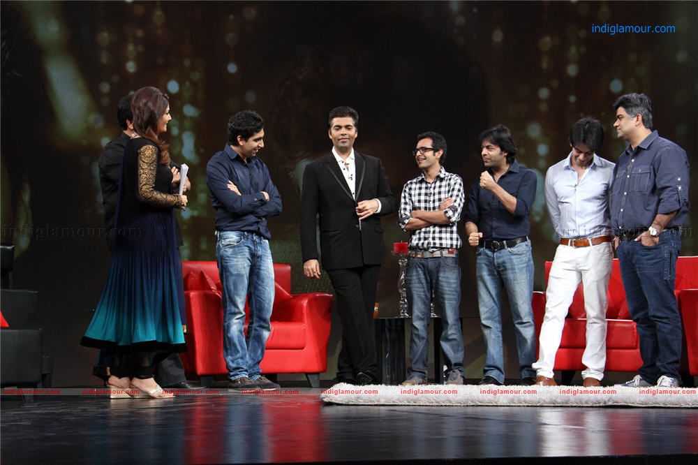Riteish,Deepika and Karan Johar On Issi Ka Naam Zindagi Event hd photo