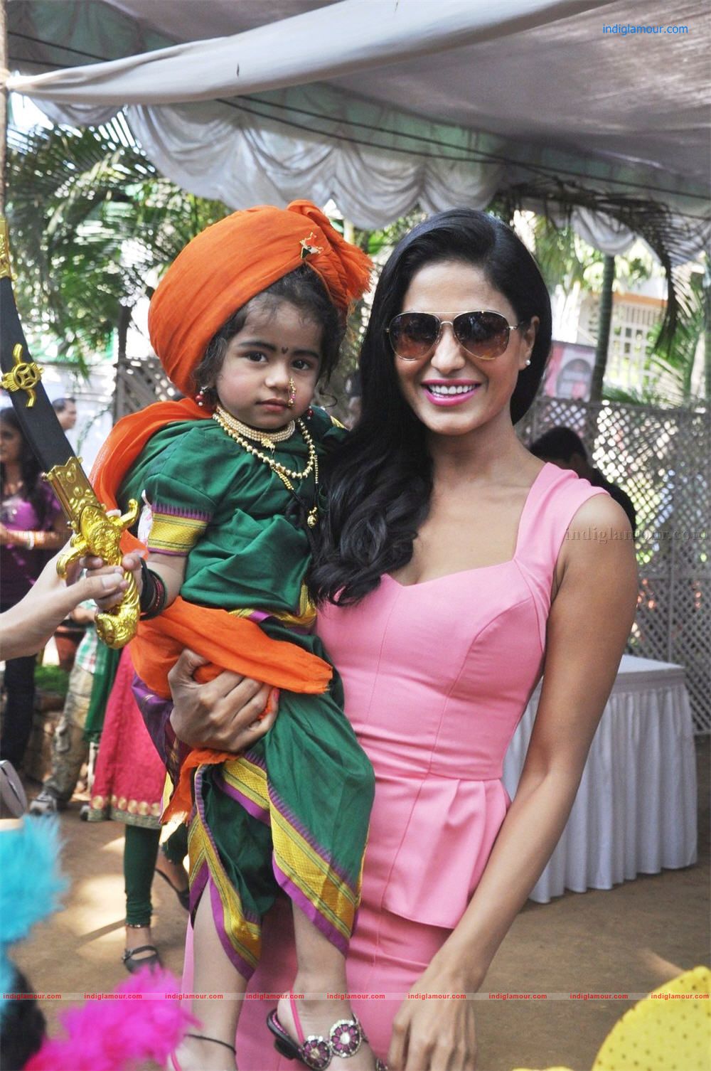 Veena Malik at C N Wadia Gold Cup Event hd photo