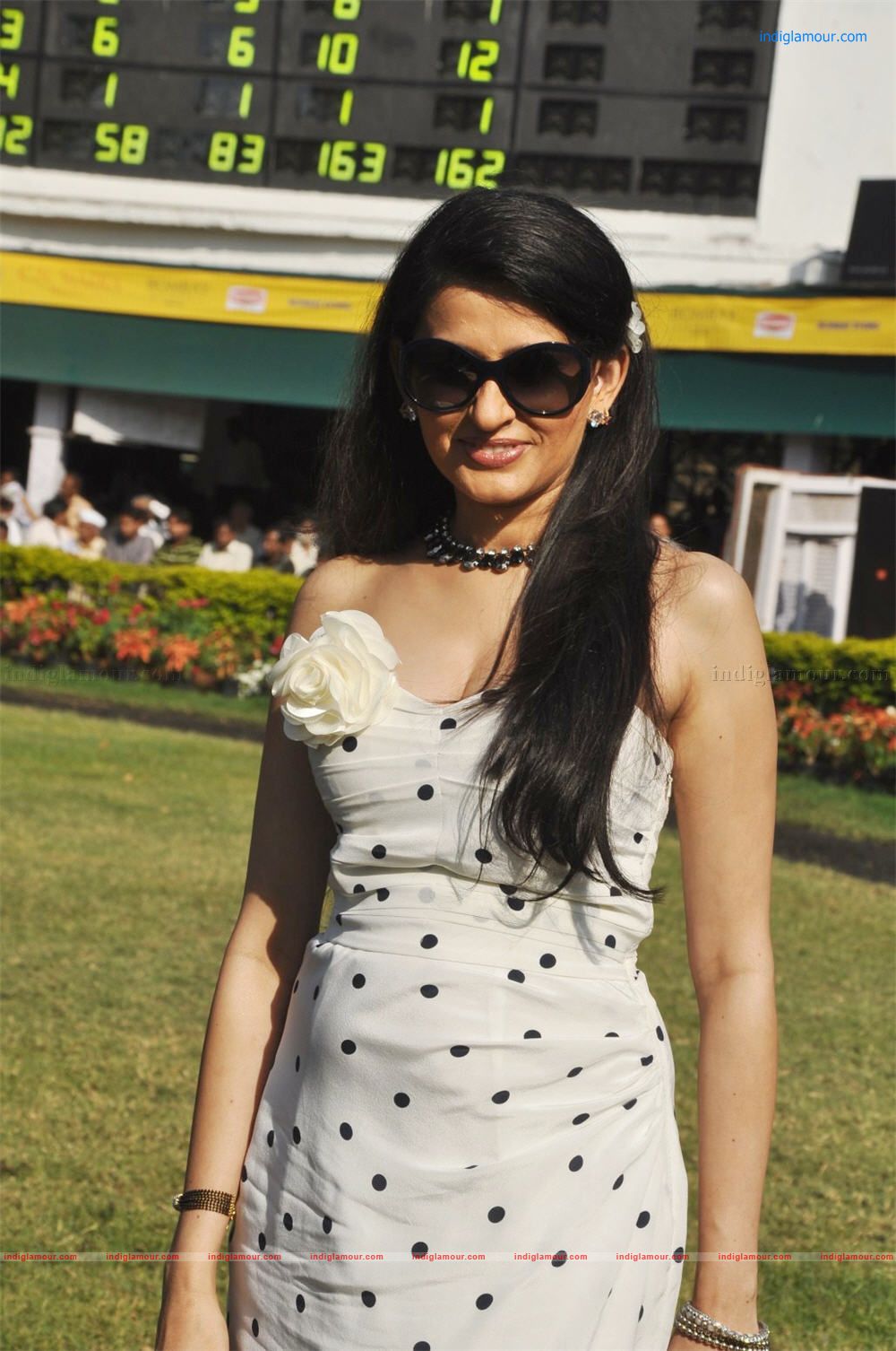 Veena Malik at C N Wadia Gold Cup Event hd photo