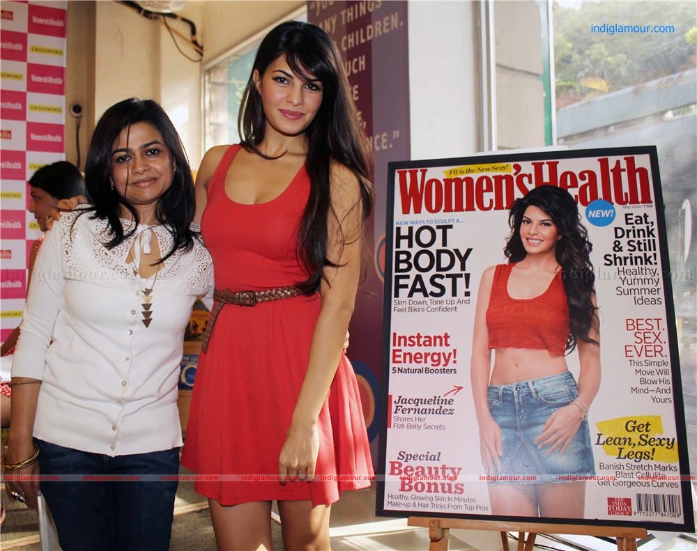 Jacqueline Fernandez Unveils Womens Health Latest Issue Event hd photo