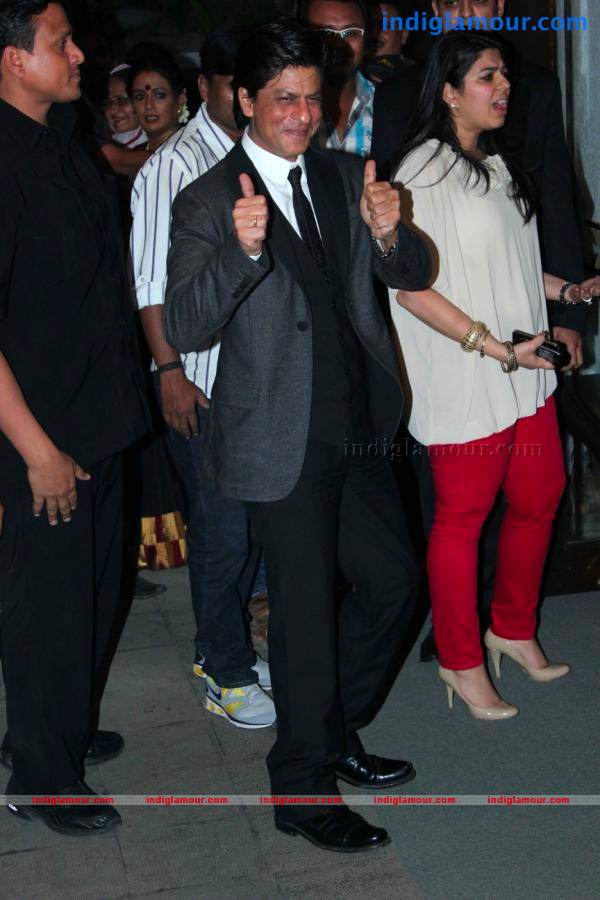 Bollywood Stars At Wedding Reception Of Rohit Shetty's Sister Event hd photo