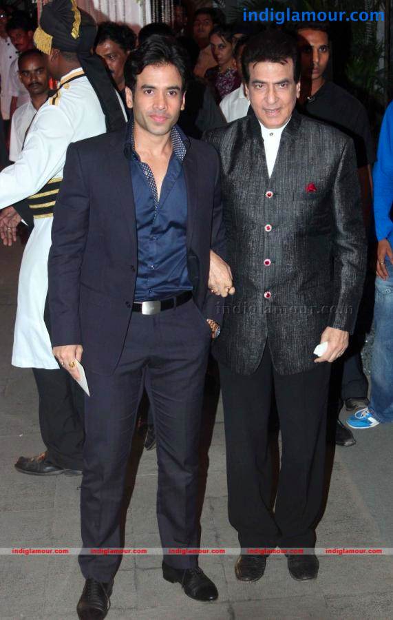 Bollywood Stars At Wedding Reception Of Rohit Shetty's Sister Event hd photo