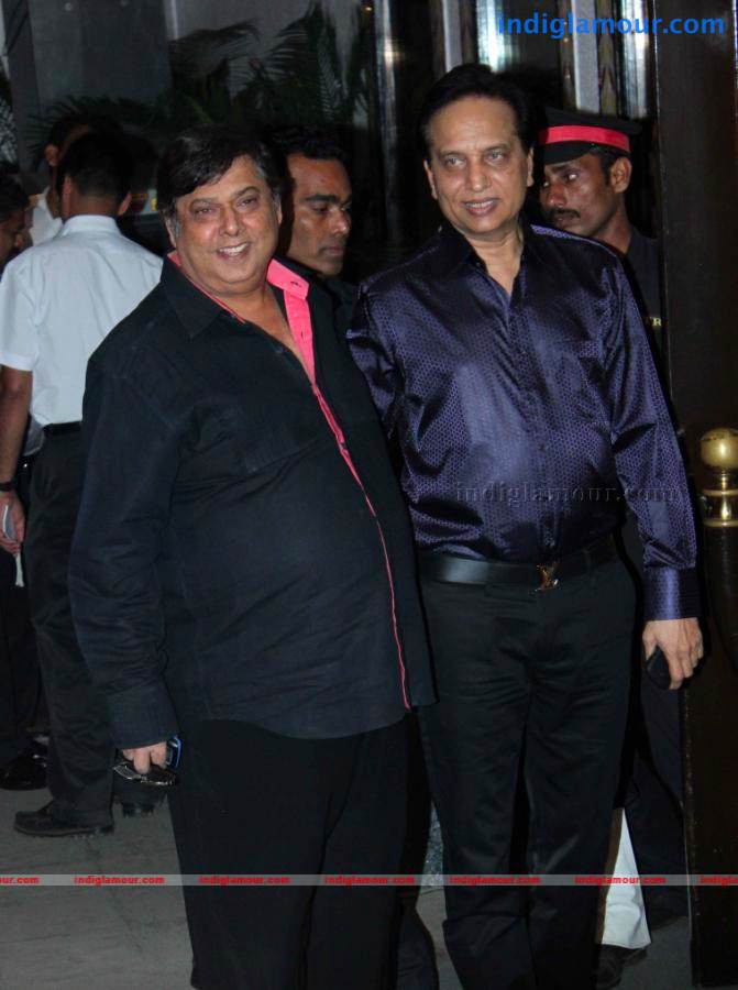 Bollywood Stars At Wedding Reception Of Rohit Shetty's Sister Event hd photo