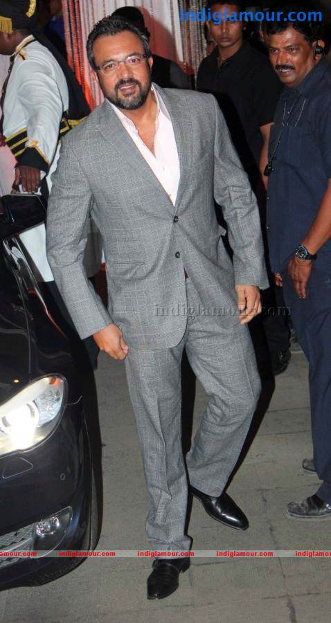 Bollywood Stars At Wedding Reception Of Rohit Shetty's Sister Event hd photo
