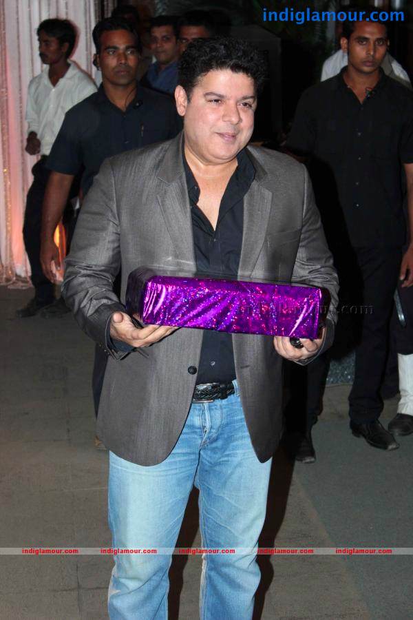 Bollywood Stars At Wedding Reception Of Rohit Shetty's Sister Event hd photo