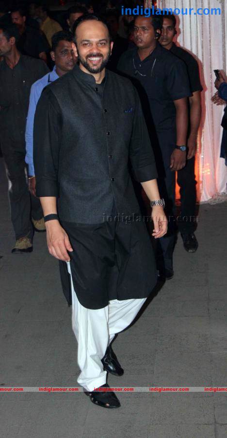 Bollywood Stars At Wedding Reception Of Rohit Shetty's Sister Event hd photo