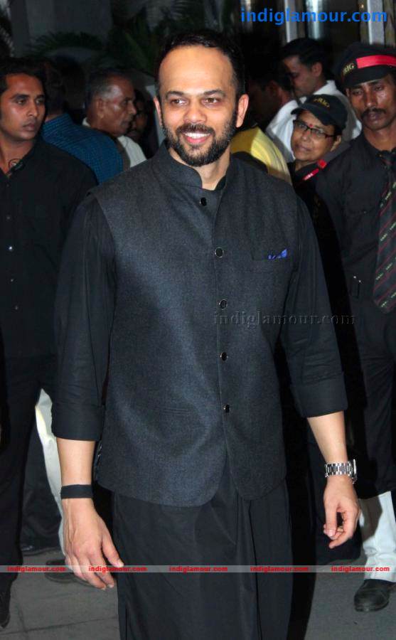 Bollywood Stars At Wedding Reception Of Rohit Shetty's Sister Event hd photo