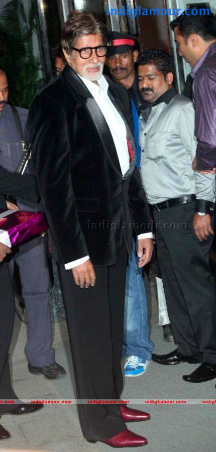 Bollywood Stars At Wedding Reception Of Rohit Shetty's Sister Event hd photo