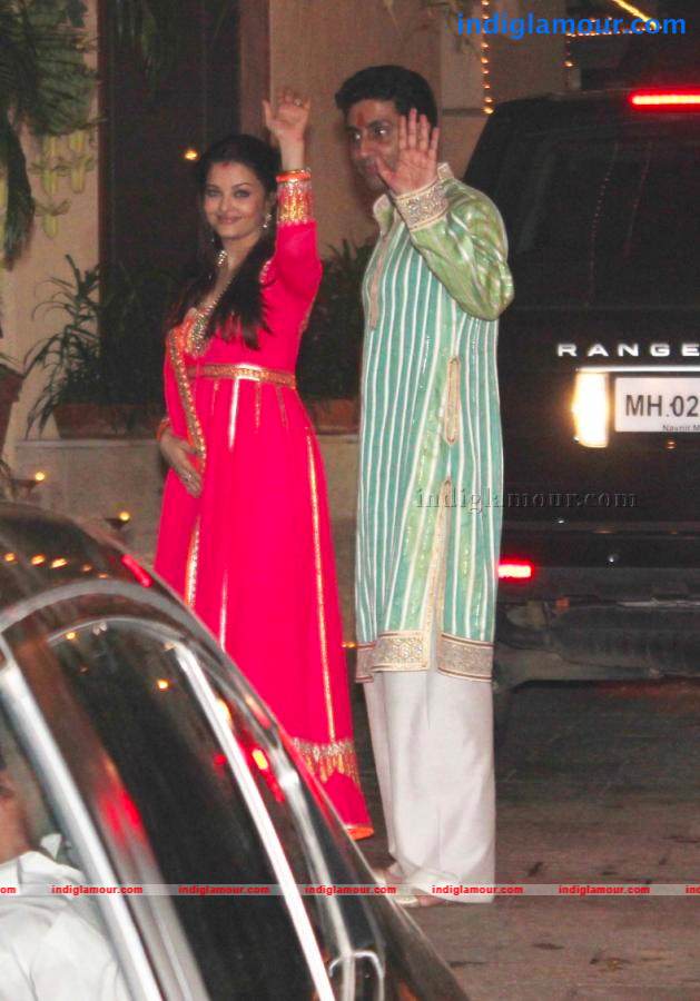 Bollywood Stars At Amitabh Bachchan Diwali Celebration Event hd photo