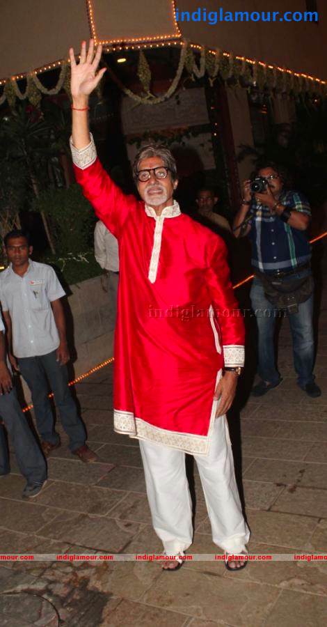 Bollywood Stars At Amitabh Bachchan Diwali Celebration Event hd photo