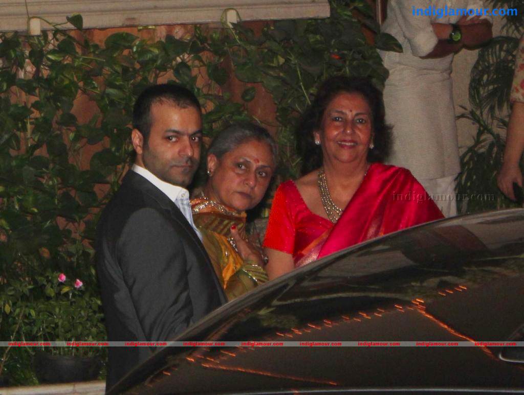 Bollywood Stars At Amitabh Bachchan Diwali Celebration Event hd photo
