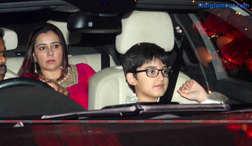 Bollywood Stars At Amitabh Bachchan Diwali Celebration Event hd photo