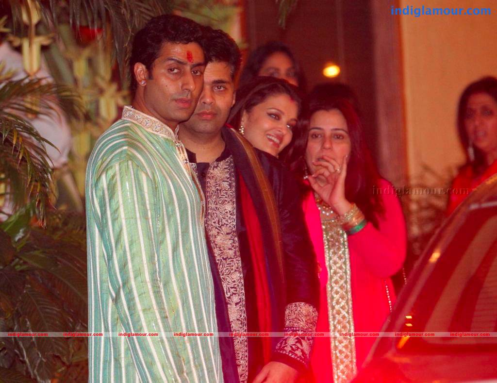 Bollywood Stars At Amitabh Bachchan Diwali Celebration Event hd photo