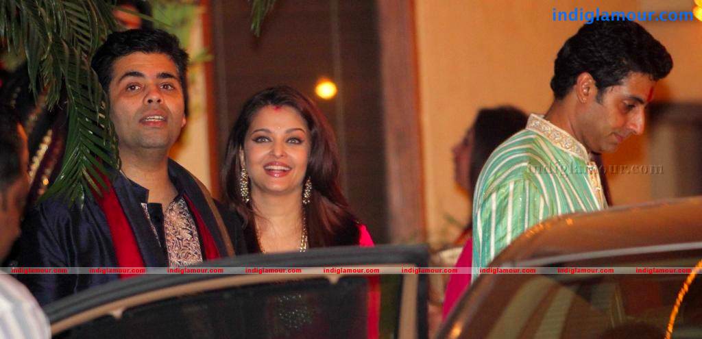 Bollywood Stars At Amitabh Bachchan Diwali Celebration Event hd photo