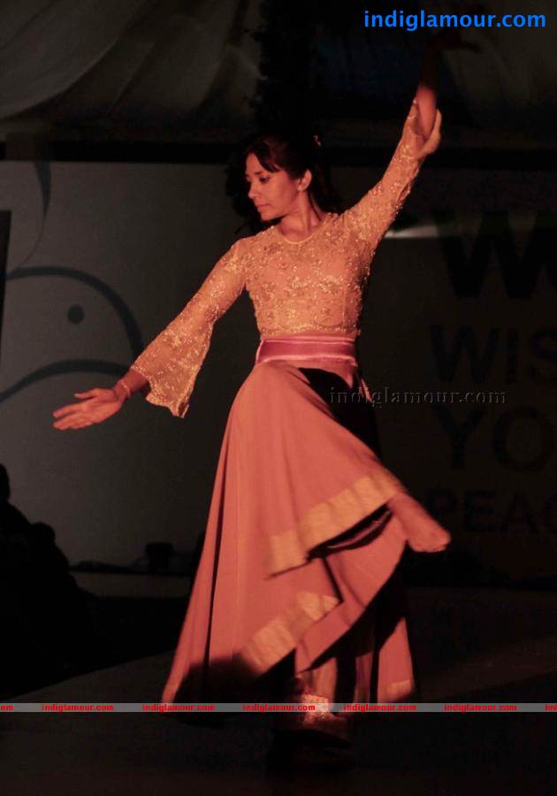 Global Peace Initiative 'Walk for Peace' Ramp Walk Event Event hd photo