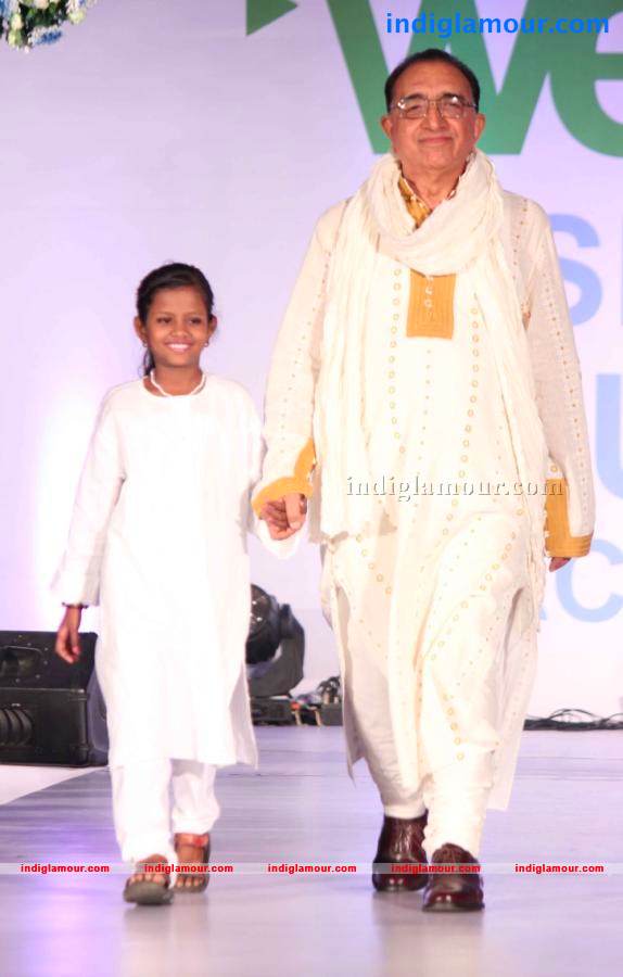 Global Peace Initiative 'Walk for Peace' Ramp Walk Event Event hd photo