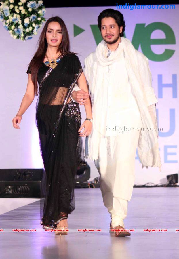 Global Peace Initiative 'Walk for Peace' Ramp Walk Event Event hd photo