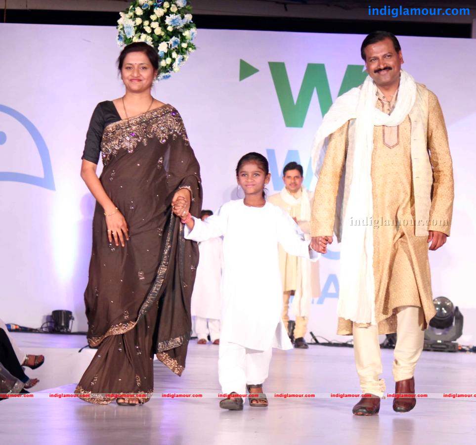 Global Peace Initiative 'Walk for Peace' Ramp Walk Event Event hd photo