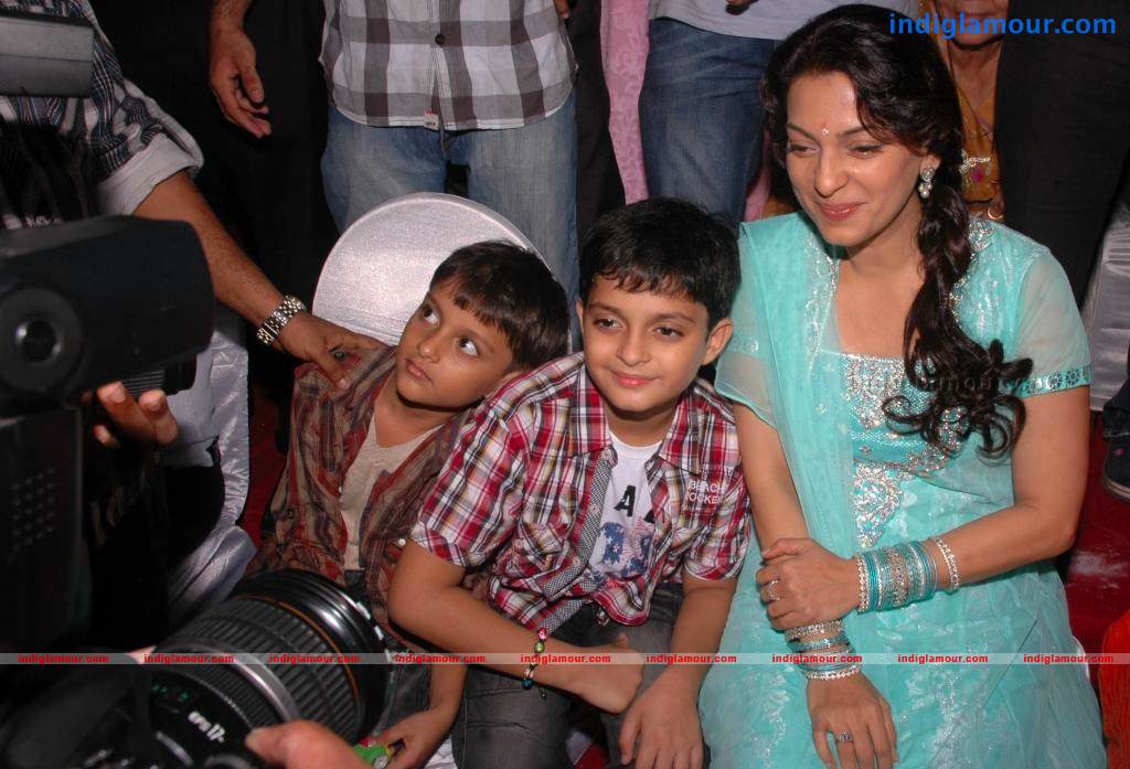 Juhi Chawla Pramote Film Main Krishna Hoon Event hd photo