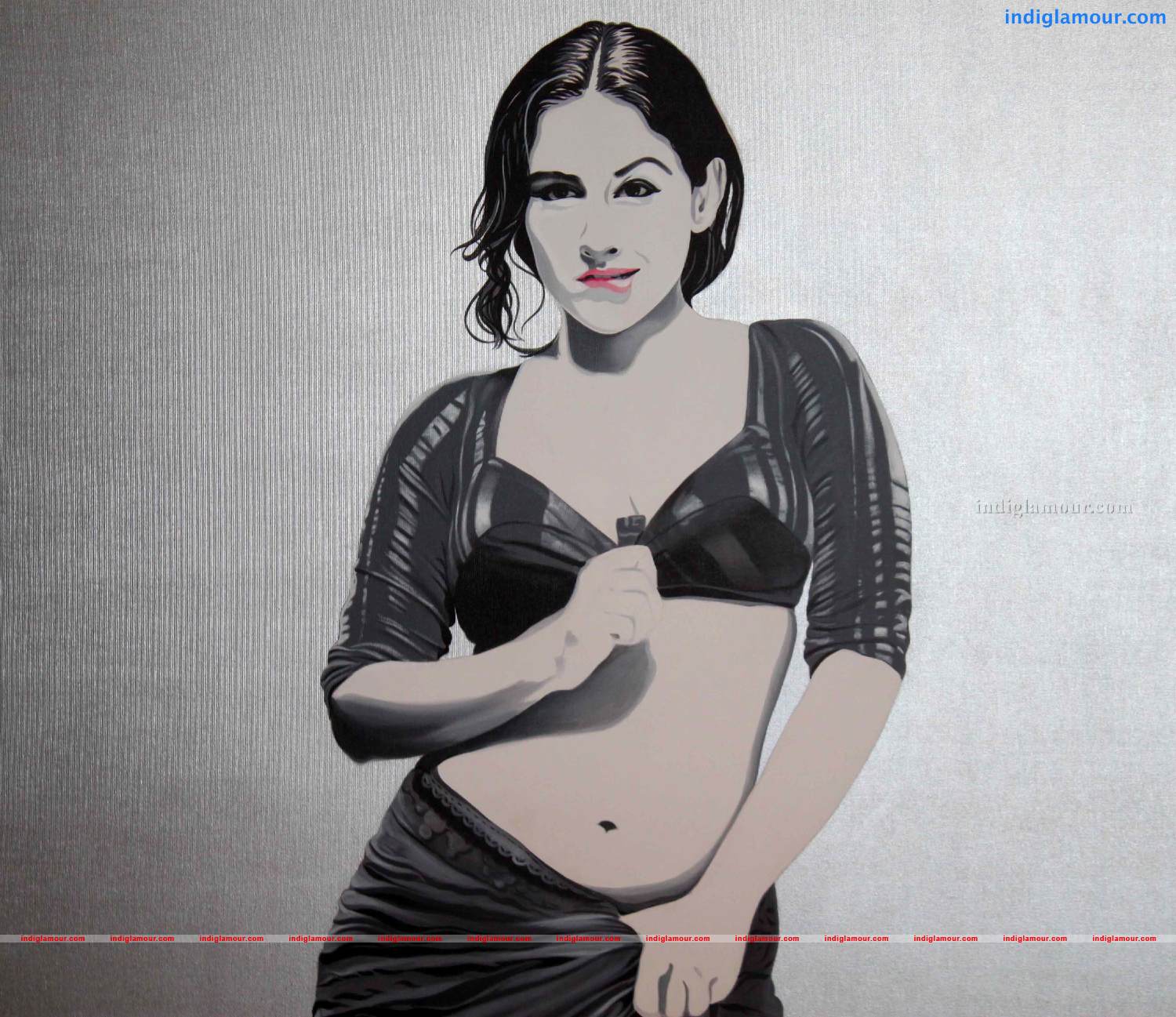 Vidya Balan At Vivek Sharma's Painting Exhibition Photos Event hd photo