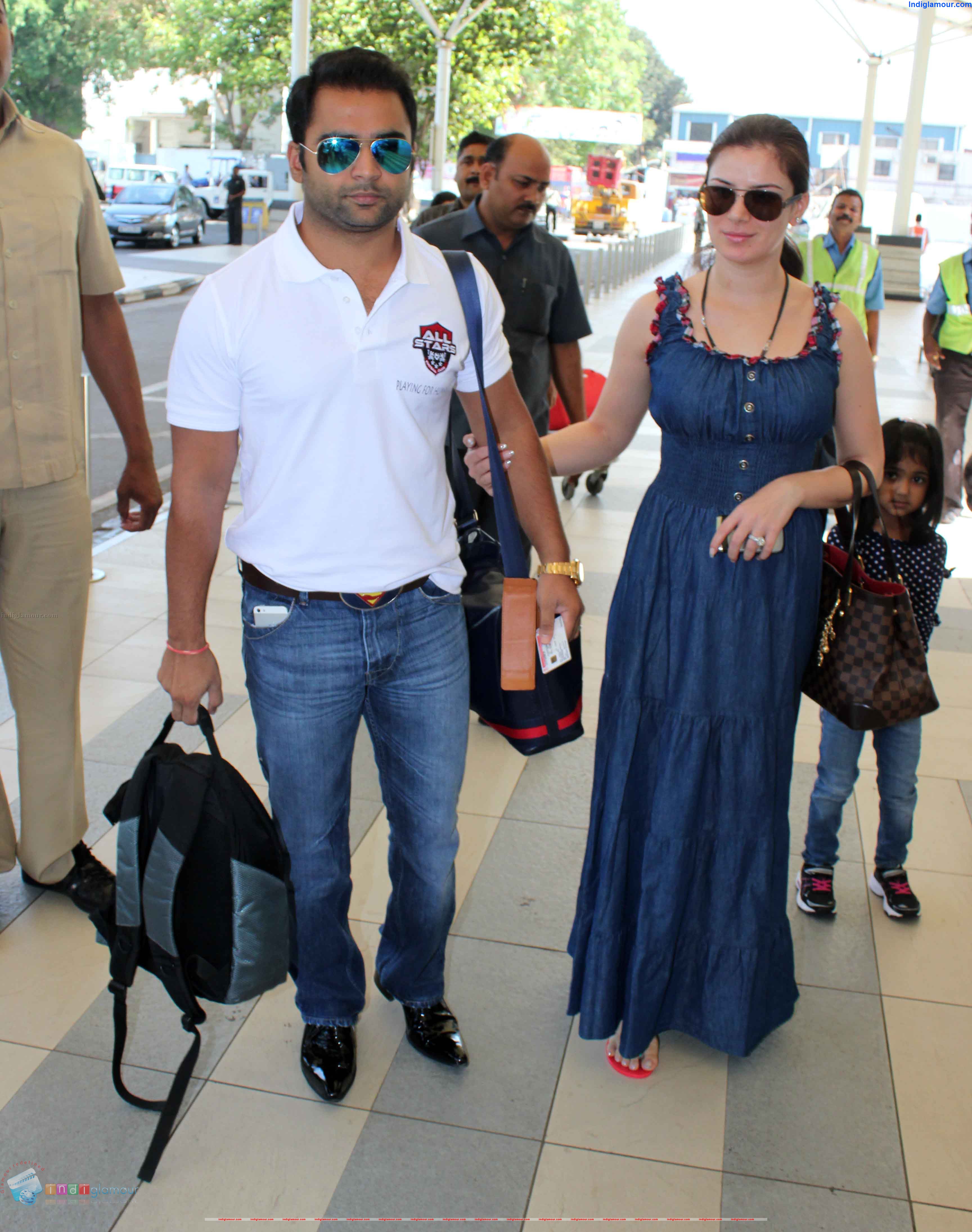 Celebs Leave For Football Match Event hd photo