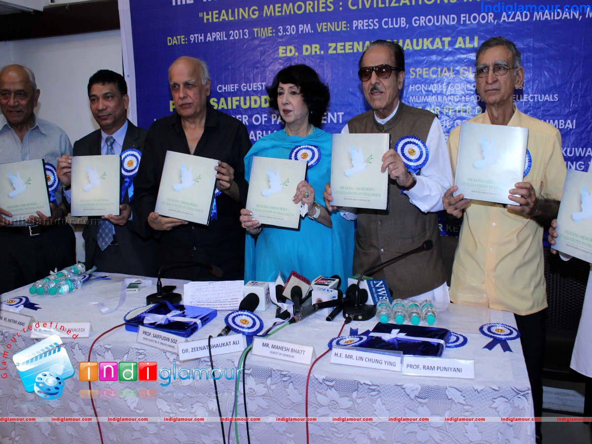 Launch of Book Healing Memories Civilizations in Dialogne Event hd photo