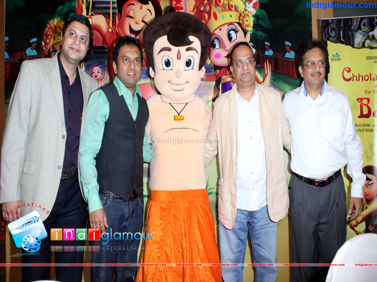 Chotta Bheem and Thorn of Baali Press Conference Event hd photo