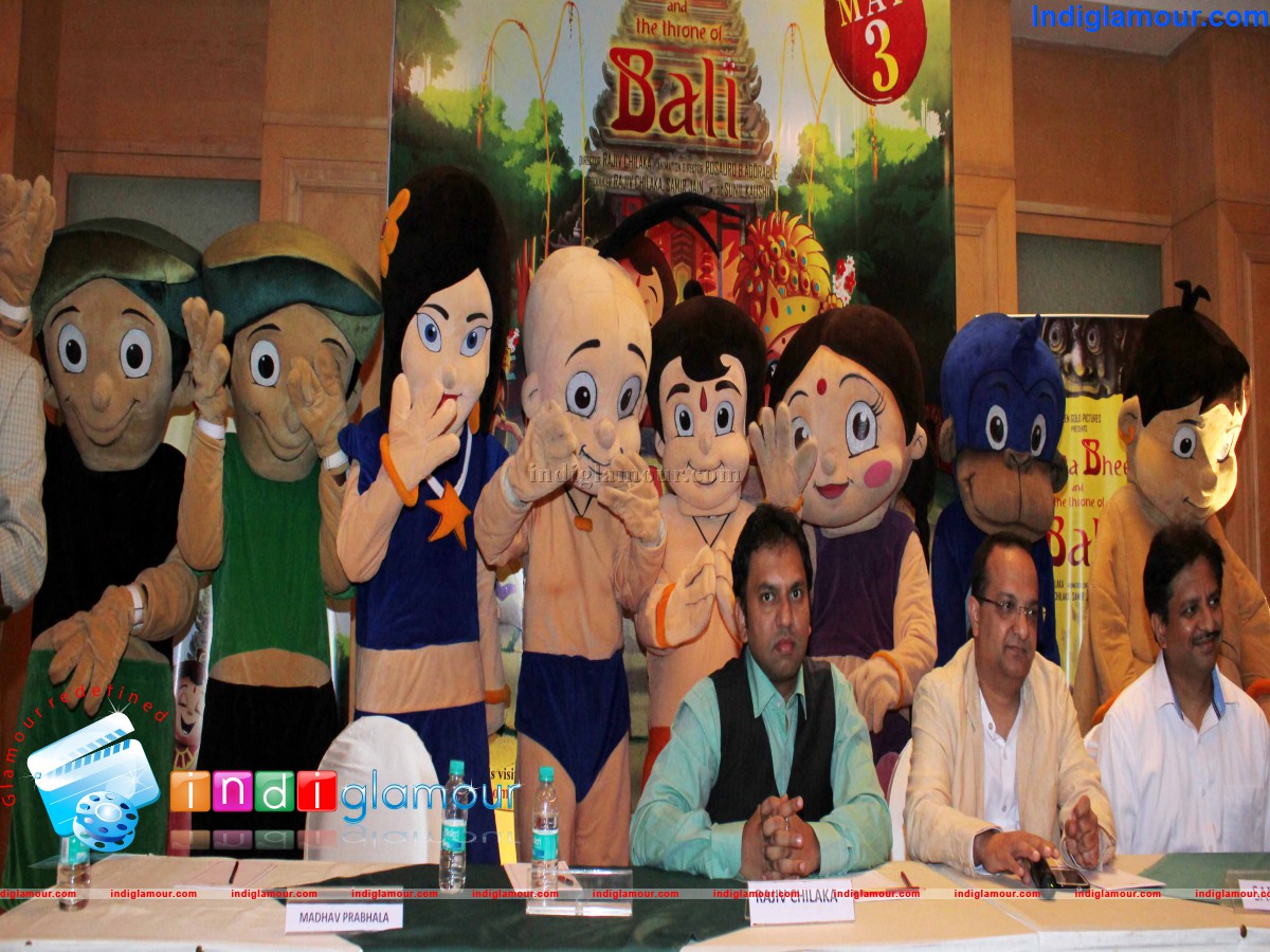 Chotta Bheem and Thorn of Baali Press Conference Event hd photo