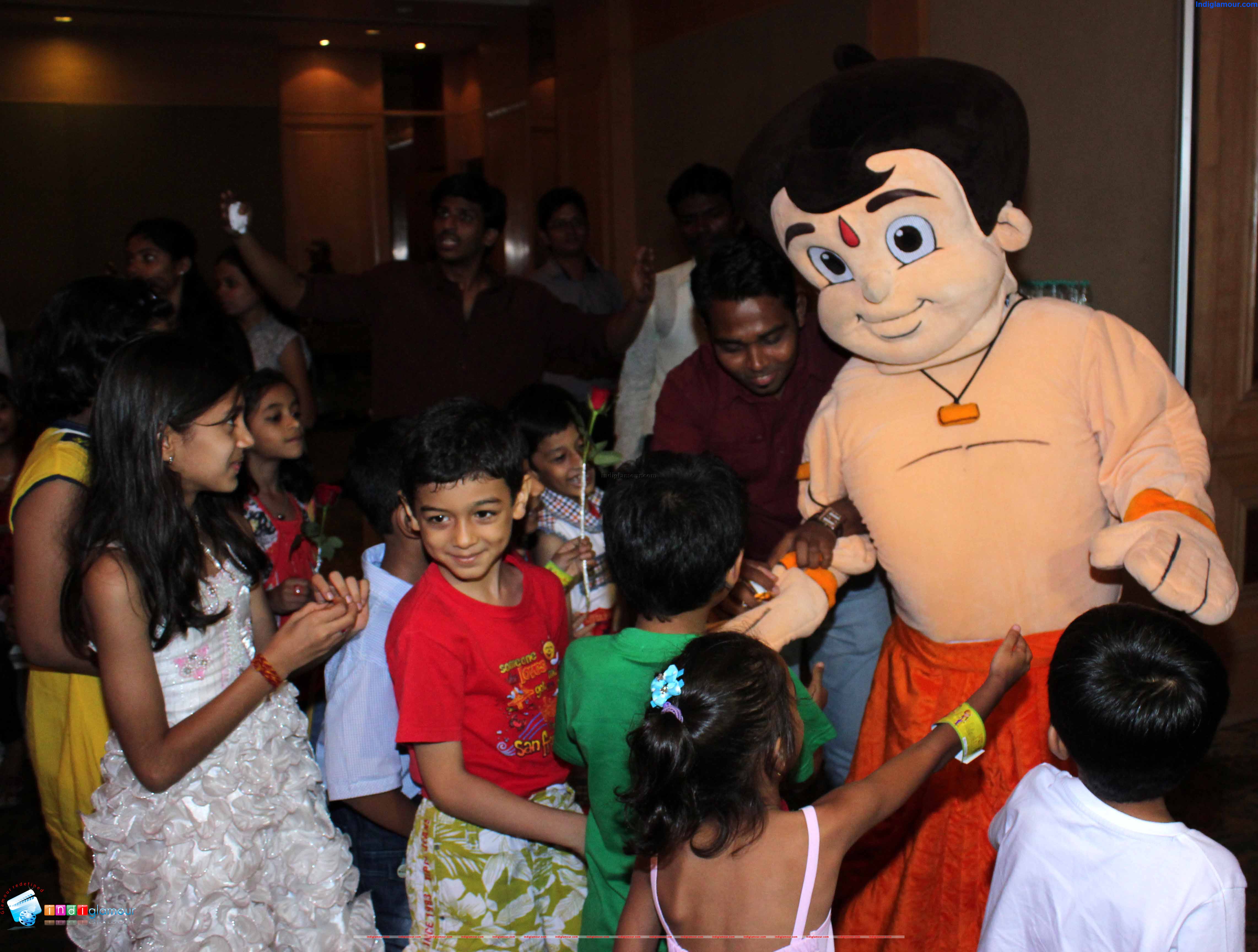 Chotta Bheem and Thorn of Baali Press Conference Event hd photo