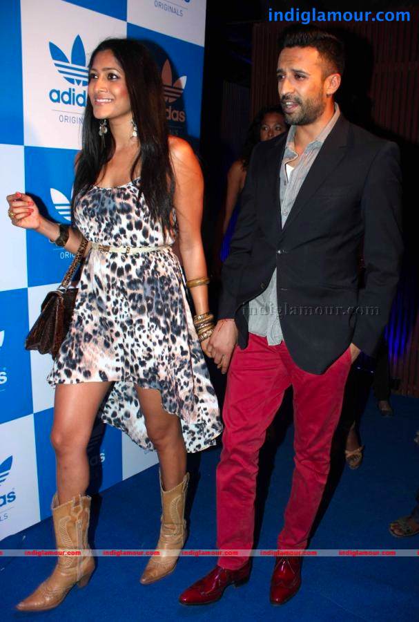 Ranveer And Minissha At Snoop Dogg Adidas Bash Event hd photo