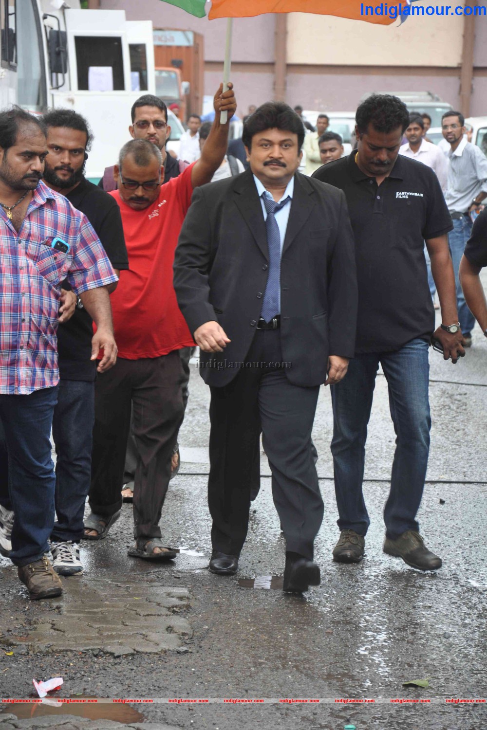 Amitabh Bachan shoots with Southern Superstars for Kalyan Jewellers Event hd photo