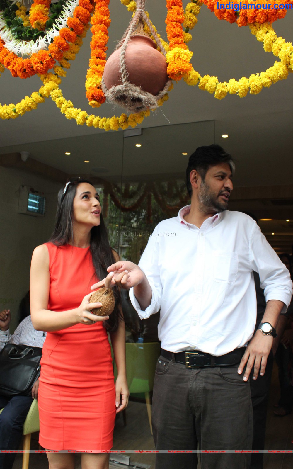 Tara Sharma Launches Pinkberry Event hd photo